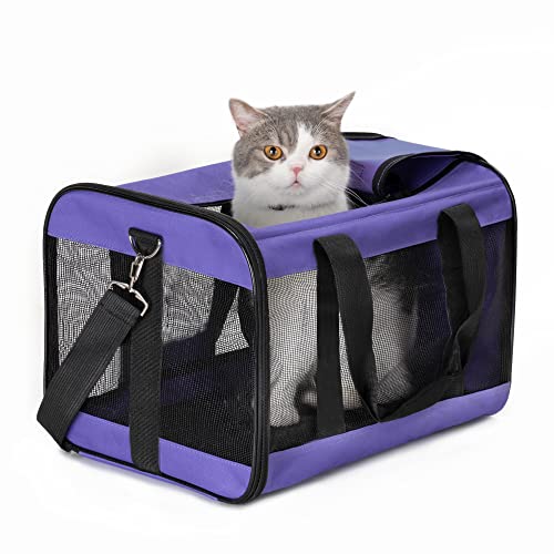 Conlun Airline Approved Cat Carrier - Purple
