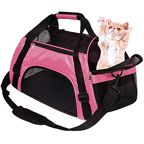 Adkyop Soft-Sided Cat Carrier: Comfortable & Airline Approved
