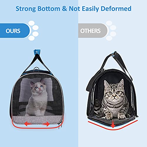BurgeonNest Large Cat Carrier with Side Bag