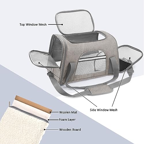 Pet Carrier for Air Travel - Small Dogs and Cats