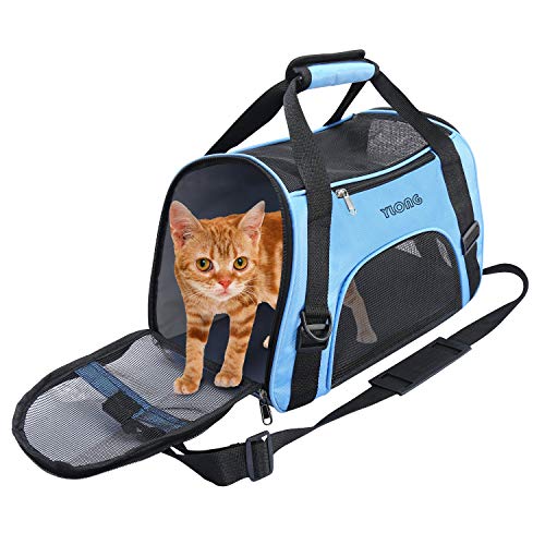 YLONG Foldable Cat Carrier: Comfortable and Airline Approved