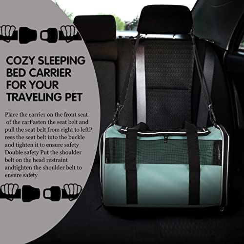 Yipincover Soft-Sided Pet Travel Carrier for Small Cats