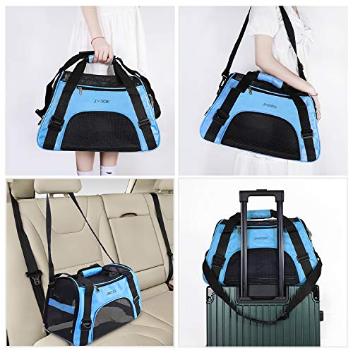 JMOON Soft-Sided Airline Approved Cat Travel Carrier