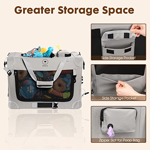 Extra Large Cat Carrier for Traveling, Indoor/Outdoor Uses