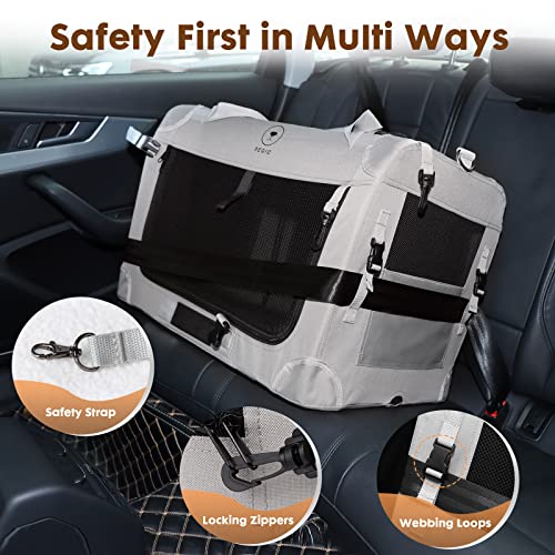 Extra Large Cat Carrier for Traveling, Indoor/Outdoor Uses