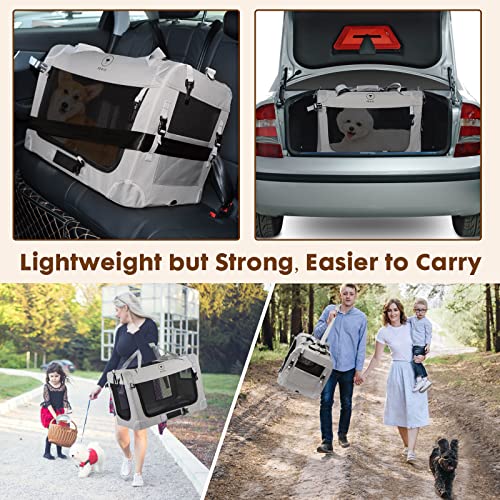 Extra Large Cat Carrier for Traveling, Indoor/Outdoor Uses