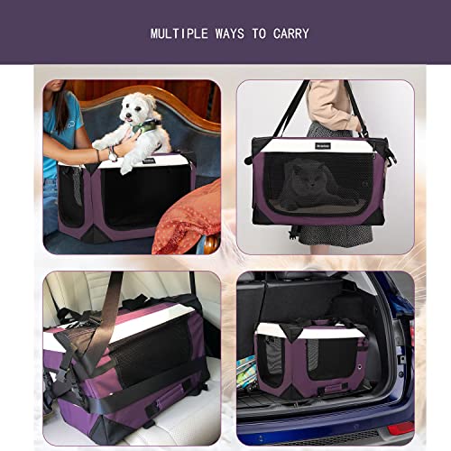 Large Soft-Sided Cat Carrier with Super Soft Pillow
