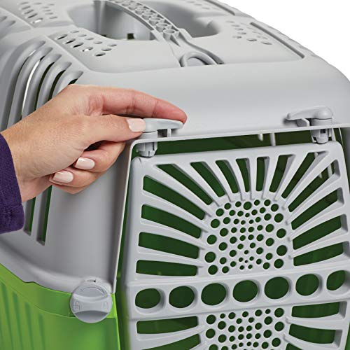 Spree Green Travel Pet Carrier - Ideal for Small Cats