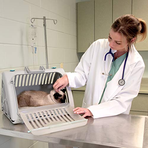 SportPet Foldable Travel Cat Carrier with Waterproof Bed