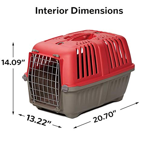 Red Pet Carrier for Tiny Dog Breeds | MidWest Homes for Pets