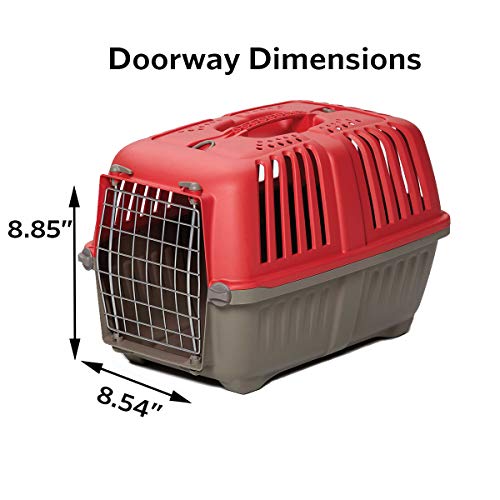 Red Pet Carrier for Tiny Dog Breeds | MidWest Homes for Pets