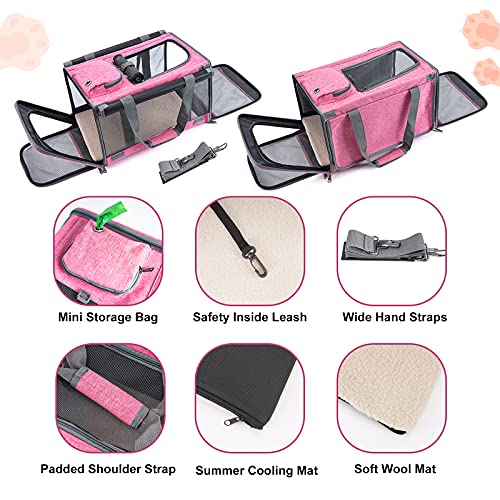 Soft-Sided Pet Carrier for Big and Medium Cats