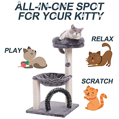 Hoopet Multi-Level Cat Tree with Scratching Posts