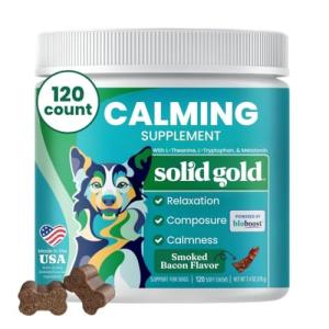 Solid Gold Calming Chews for Dogs 120ct
