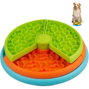 Interactive Slow Feeder Dog Bowl for All Sizes