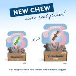 Benebone Puppy Chew Toys 4-Pack for Small Dogs