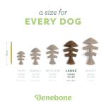 Benebone Fishbone Tough Chew Toy for Dogs