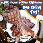 Indestructible Chew Toys for Aggressive Chewers - 2 Pack