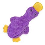 Interactive Squeaky Crinkle Duck Dog Toy