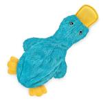 Interactive Squeaky Crinkle Duck Dog Toy