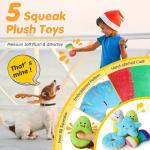 25 Pack Luxury Chew Toys for Puppies and Dogs