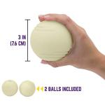 Mammoth Chew King Glow Fetch Balls - 2 Pack