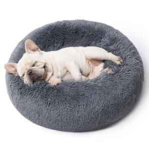 Bedsure Donut Calming Dog Bed for Medium Dogs