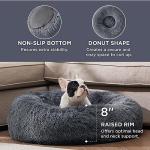 Bedsure Donut Calming Dog Bed for Medium Dogs