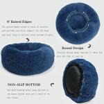Cozy Washable Donut Bed for Medium Dogs