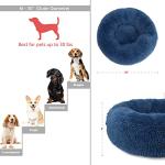 Cozy Washable Donut Bed for Medium Dogs