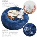 Cozy Washable Donut Bed for Medium Dogs