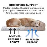 Furhaven Orthopedic Dog Bed with Removable Bolsters