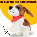 Interactive Barking Puppy Plush Toy for Kids