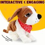 Interactive Barking Puppy Plush Toy for Kids