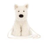 Jellycat Munro Scottie Dog Plush Crossbody Bag