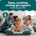 FurHaven Jumbo XL Cooling Gel Dog Bed
