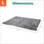 Furhaven Waterproof Dog Blanket - Large Gray