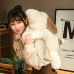 Hronsa Weighted Plush Dog Toy for All Ages