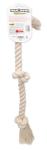 Flossy Chews Large Cotton 3-Knot Rope Tug