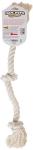 Flossy Chews Large Cotton 3-Knot Rope Tug