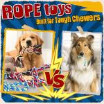 Forfon Tough Dog Toy Set for Aggressive Chewers