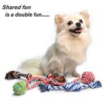 Fida Dog Rope Toys for Teething and Tugging