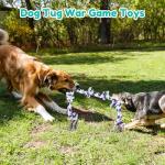 Durable 42" Dog Rope Toy for Aggressive Chewers