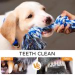 TLAZZ Indestructible Rope Toys for Aggressive Chewers