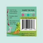 Tumbo Tough Pink Tug Rope Dog Toy - 5 ft