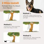 LOOBANI Bungee Tug Toy for Active Dogs