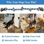 Tough Cotton Rope Dog Toy for Aggressive Chewers