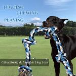 Tough Cotton Rope Dog Toy for Aggressive Chewers