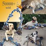 Tough Cotton Rope Dog Toy for Aggressive Chewers