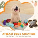20-Pack Cute Squeaky Dog Toys for Small Dogs